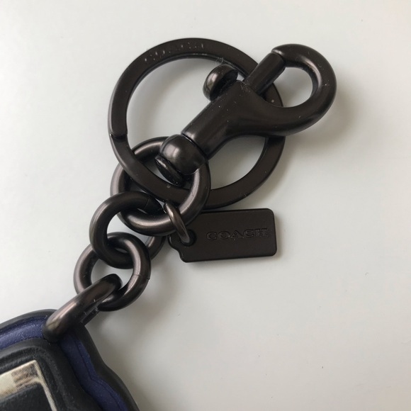 Coach 80's Cassette Tape Player Boom Box Bag Charm Key Chain Fob - Picture 10 of 16